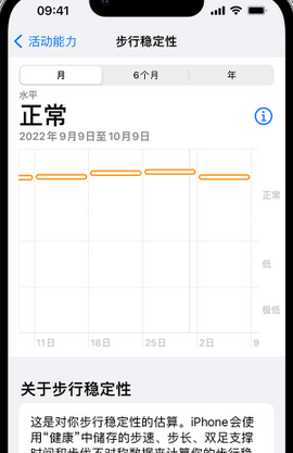 岱山iPhone手机维修如何在iPhone开启'步行稳定性通知'