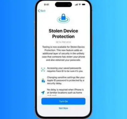岱山苹果授权维修店分享被盗设备保护功能开启方法