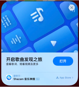 岱山苹果14维修站分享iPhone14音乐识别功能使用方法 